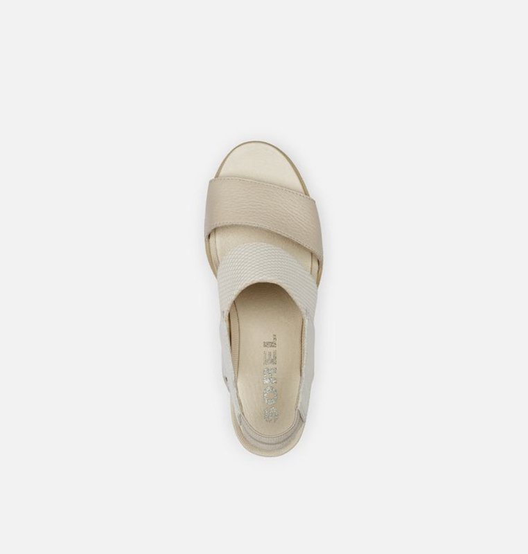 Sorel Dam Sandaler Beige - Joanie™ Ii Slingback Wedge - PUH-017682